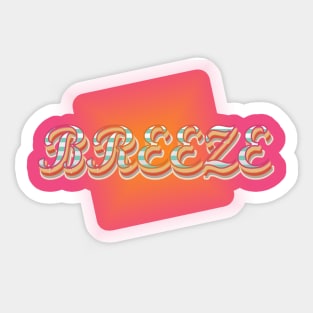 Summer Breeze Sticker